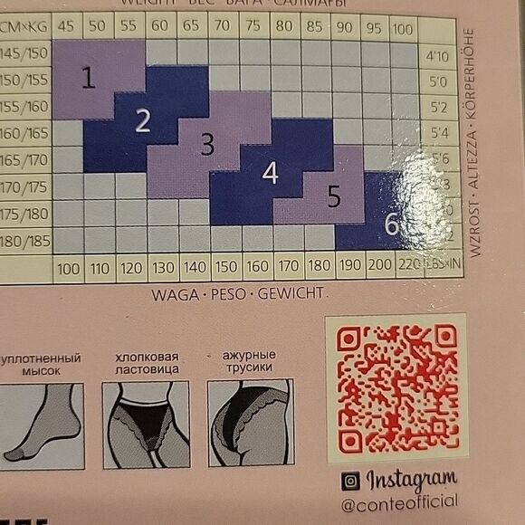 Elegant Corte woman's collection Bikini 20 den,bronz,4=L - Picture 5 of 5